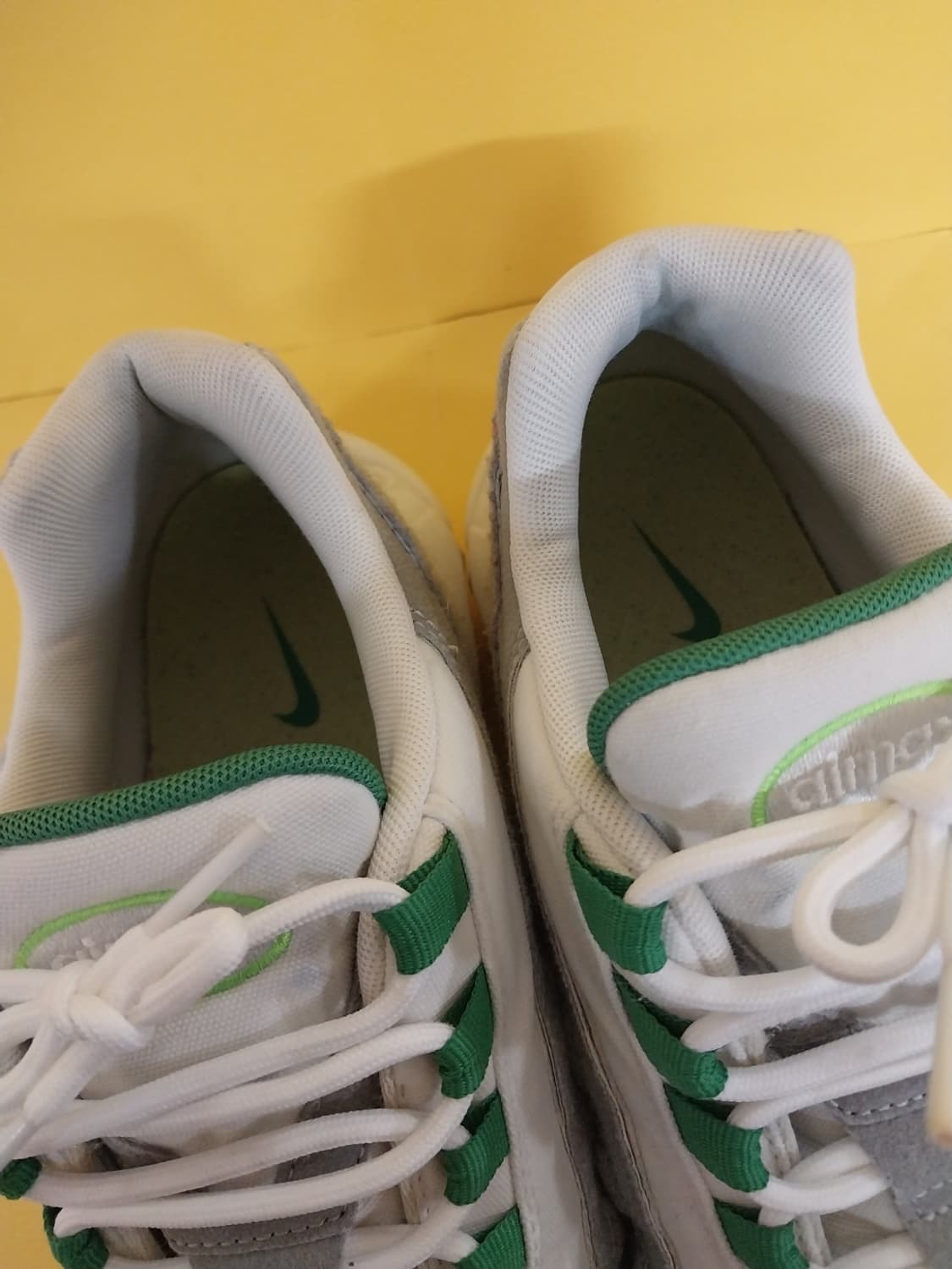 남성 나이키 에어맥스 95 화이트 클래식 운동화 (285) 상품이미지5