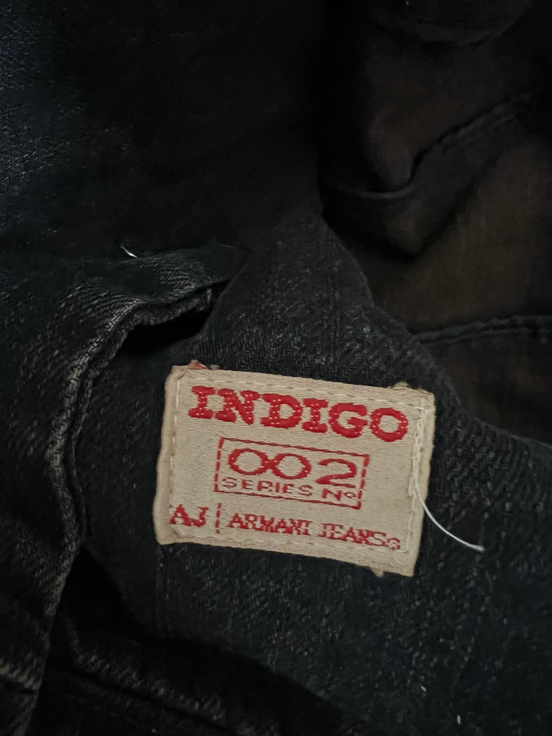 00s 아르마니 진스 사무라이 데님 자켓 아카이브 상품이미지6