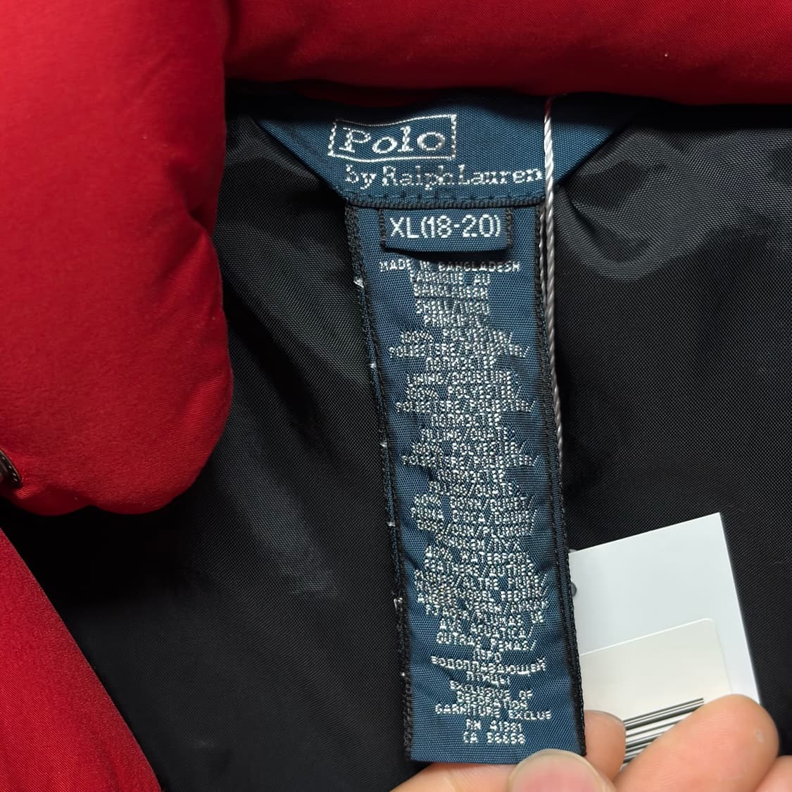 폴로 후디드 패딩 상품이미지6