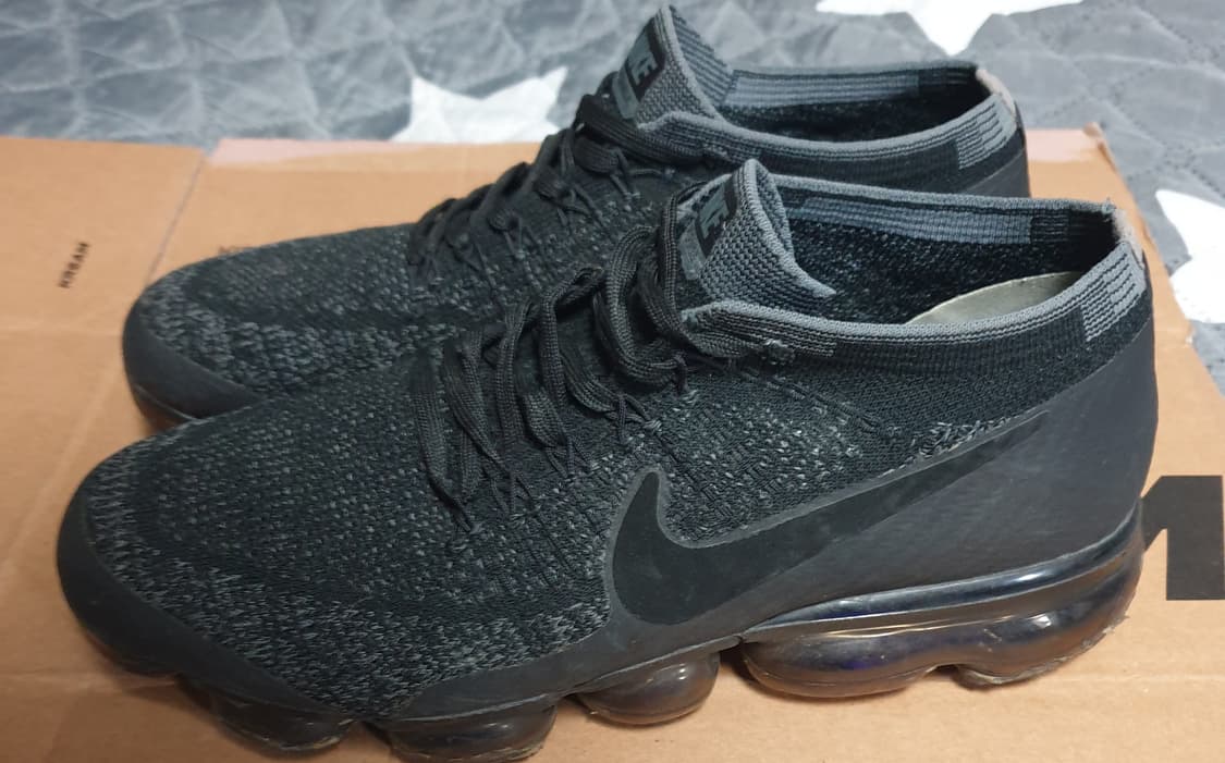 (2017s)나이키  에어 베이퍼맥스 플라이니트 블랙 다크그레이(265) 상품이미지2