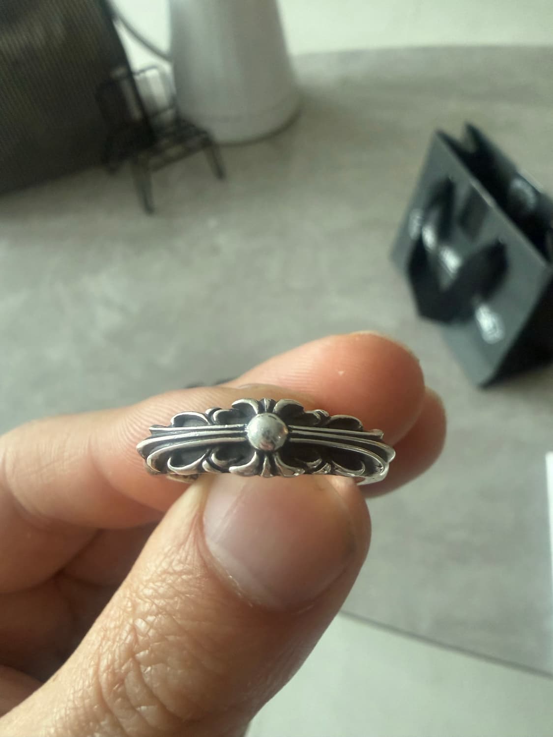 크롬하츠 베이비플로랄 링 us8.5 상품이미지4