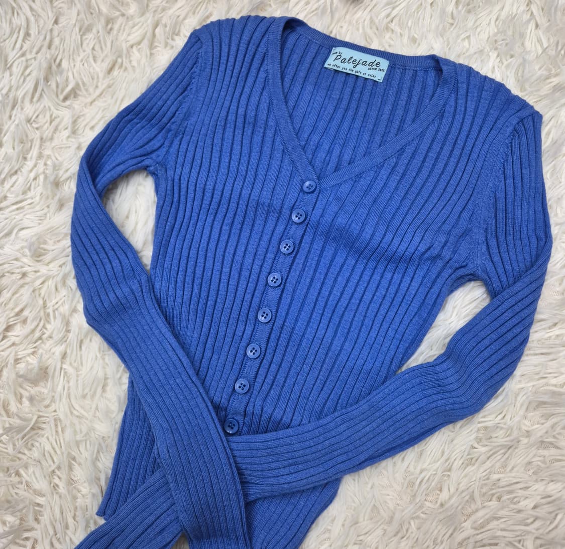 페일제이드 맥가디건_아쿠아블루 상품이미지1