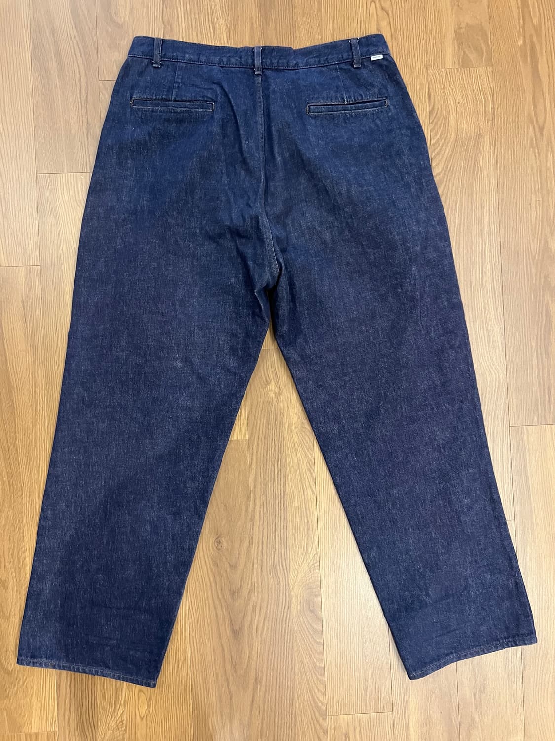 그라프페이퍼] 컬러패스트(이염 방지) 와이드 데님 팬츠 사이즈 2 상품이미지2