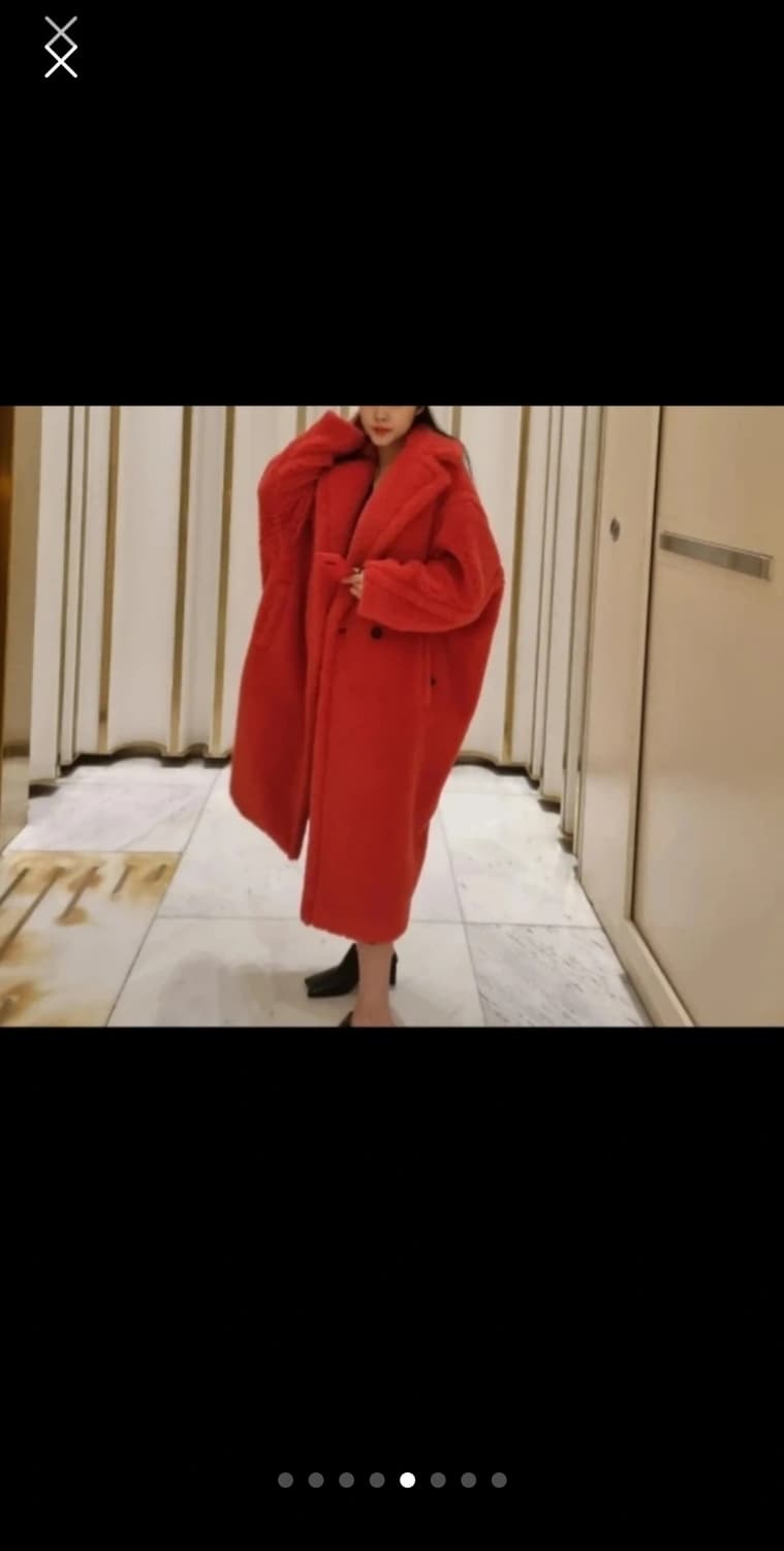 막스마라 테디베어코트 핫핑크 m 10160493 000 테드걸 상품이미지7