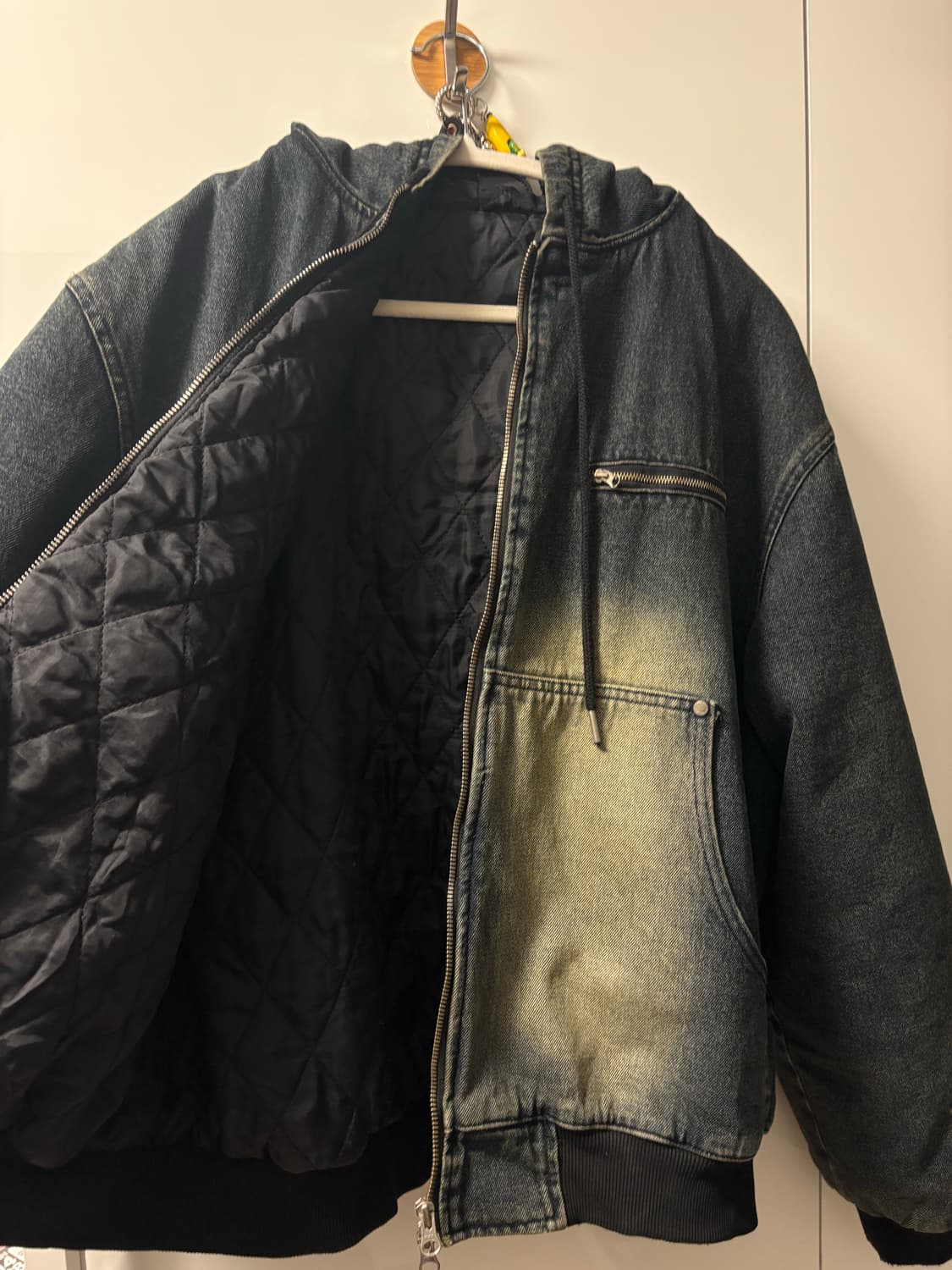 데님 패딩 자켓 상품이미지6