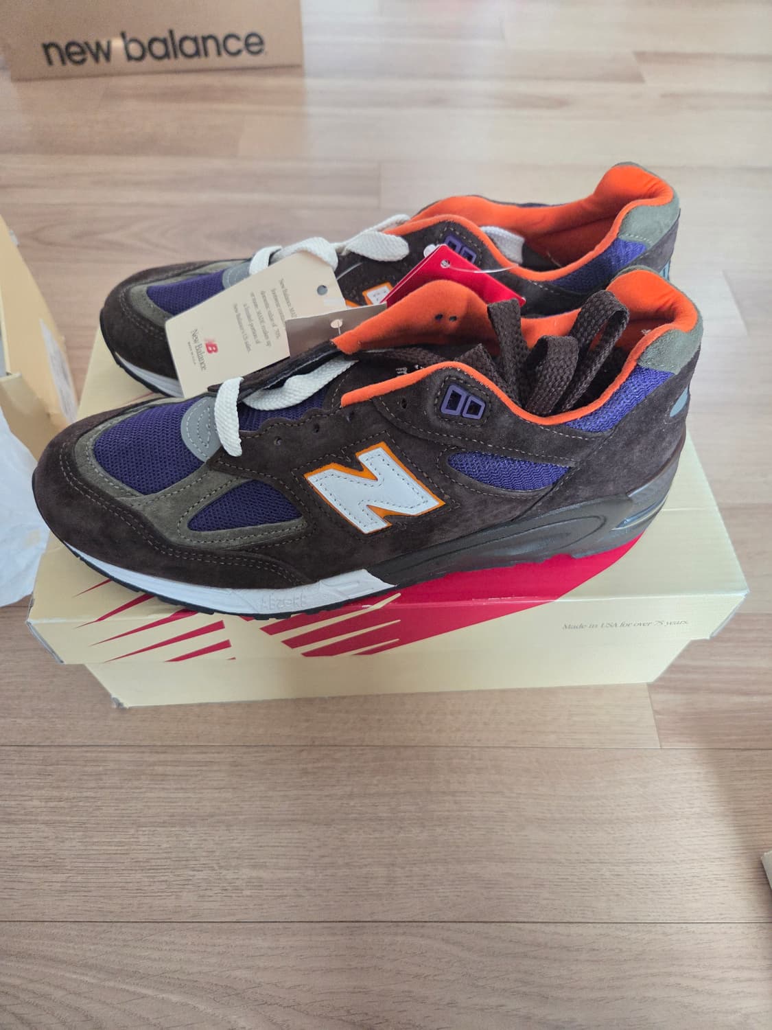 뉴발란스 990 270 새상품 M990BR2 상품이미지1