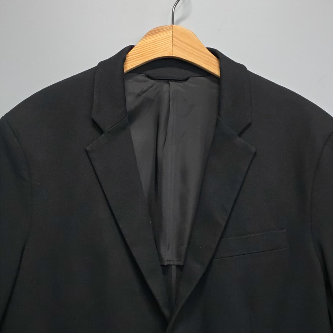 아르마니 익스체인지 AX 블랙 싱글 블레이저 42 상품이미지2