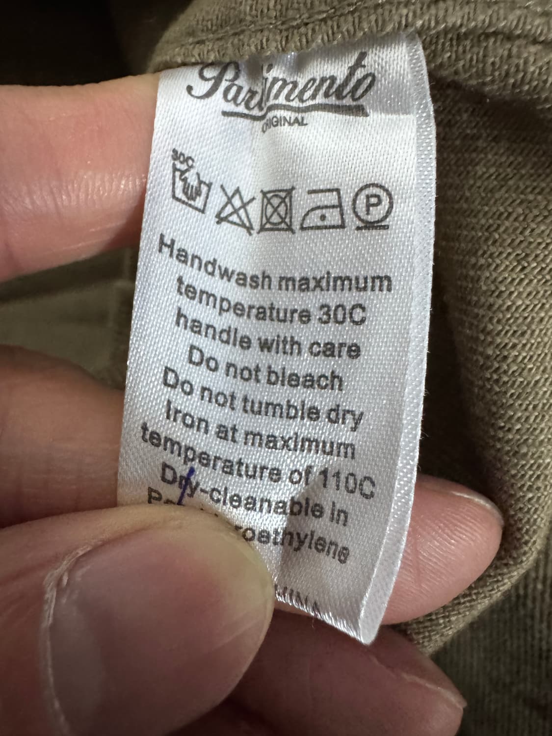 파르티멘토 투 포켓 베이지 트러커 자켓 L 상품이미지4