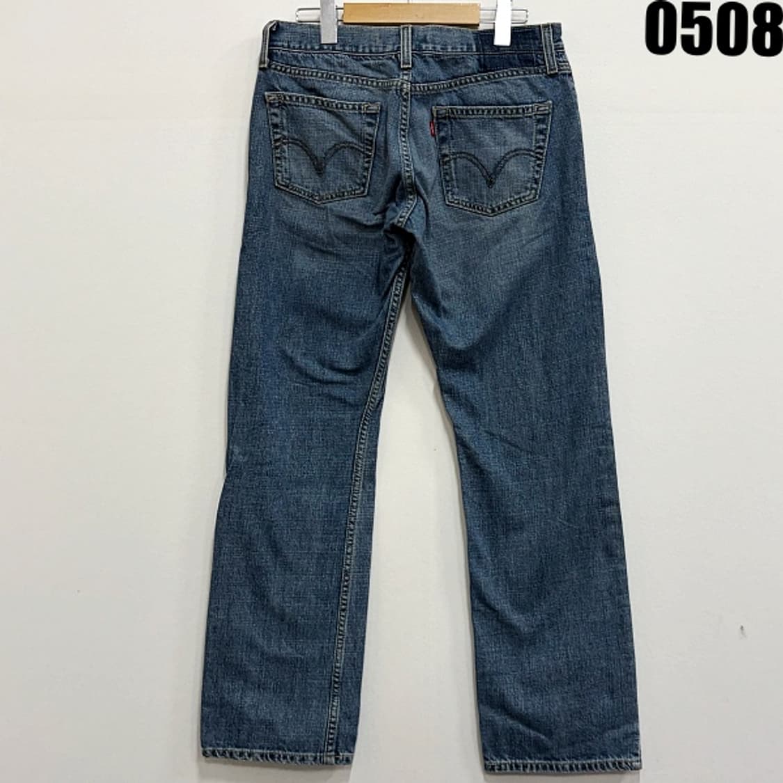 리바이스 514 워싱 슬림 스트레이트 데님 팬츠 W32L34 0508  상품이미지9