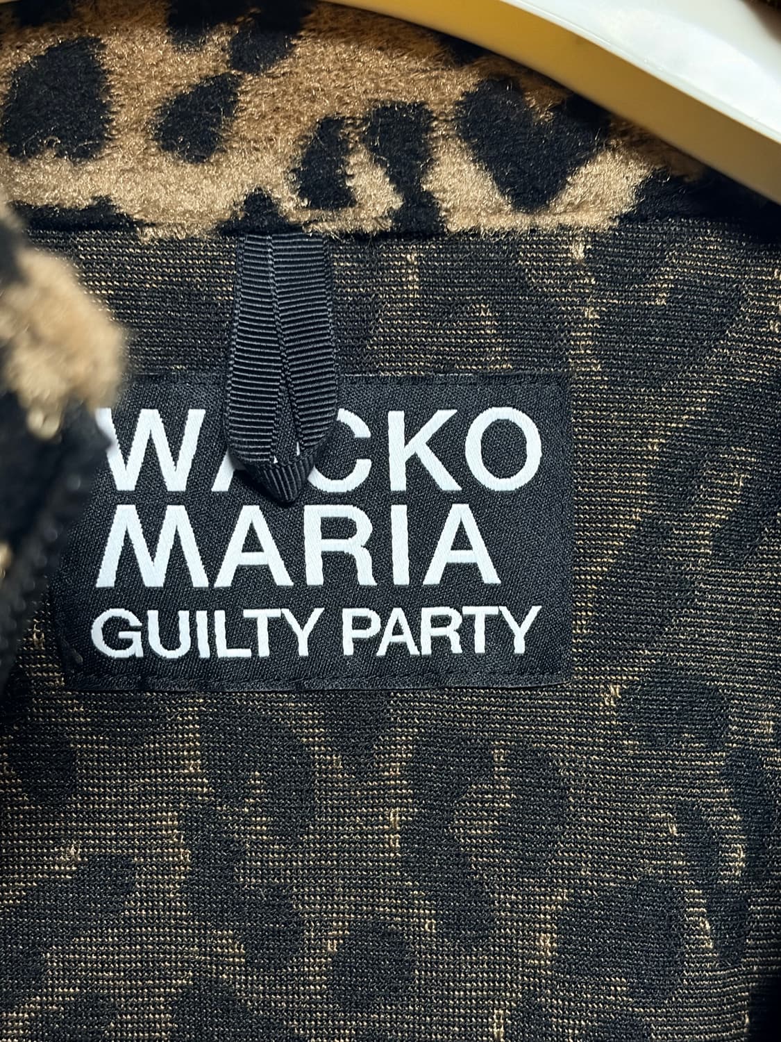 와코마리아 레오파드 후리스 m 상품이미지5