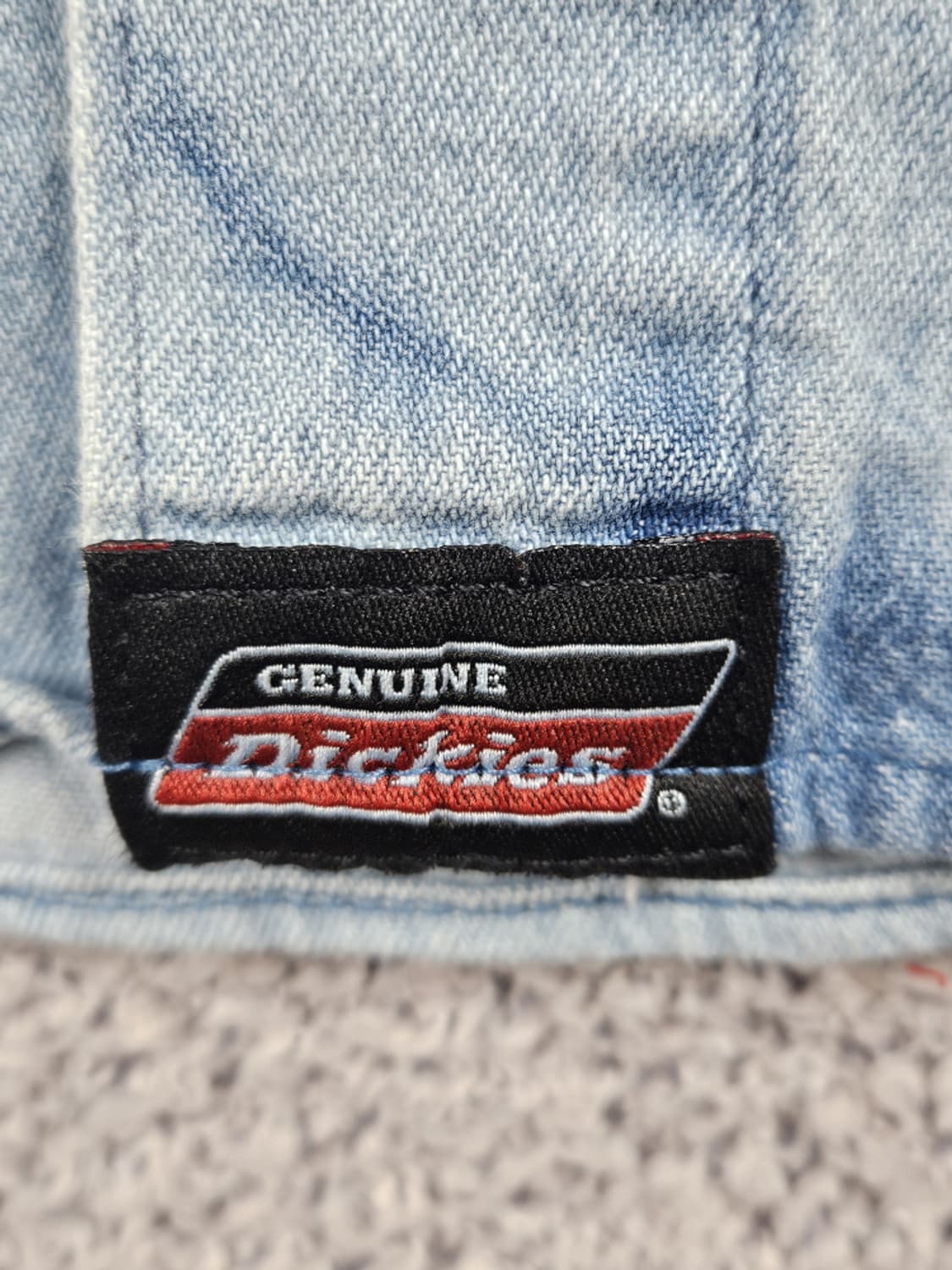 디키즈 다잉 워시드 커스텀 데님 자켓 ( 3XL ) / 10533 상품이미지8