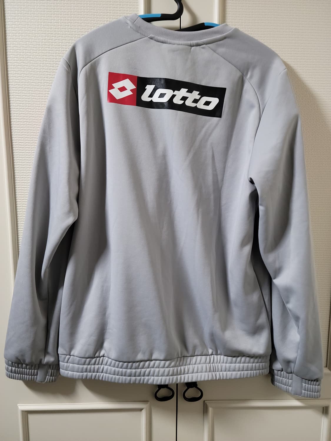 Lotto 제노아FC 이탈리아 그레이 캐주얼 스웨트탑 트레이닝웜업 맨투맨 상품이미지3
