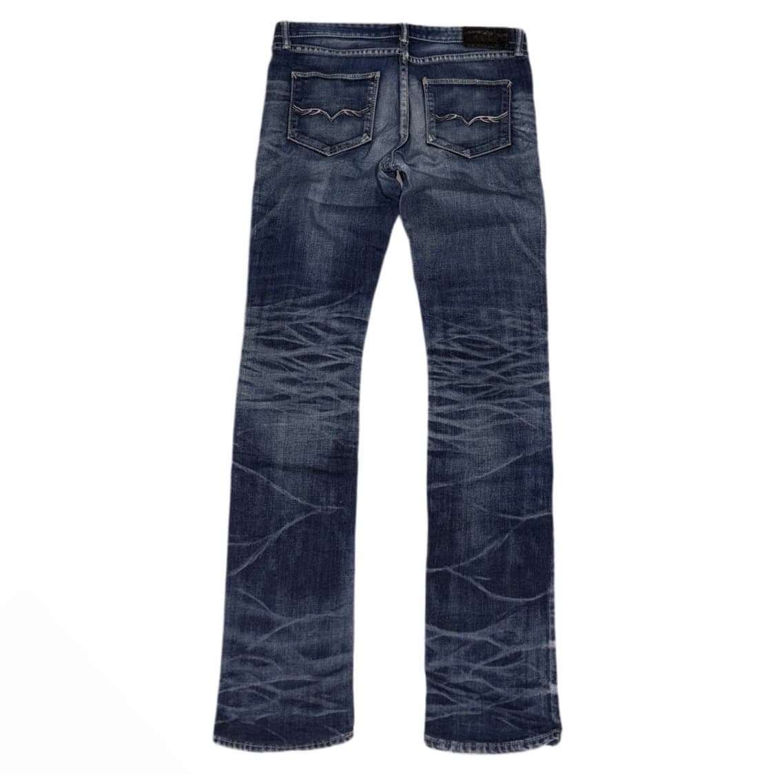 00's 'FUGA' Whisker Washed Denim Pants 상품이미지2