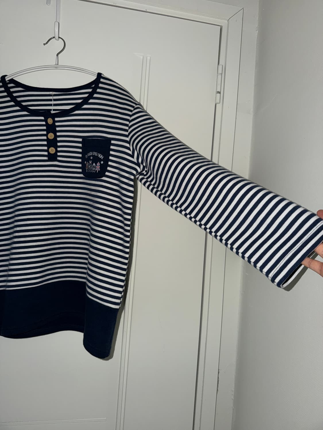 일본빈티지 모리걸 스트라이프 롱슬리브 상품이미지4