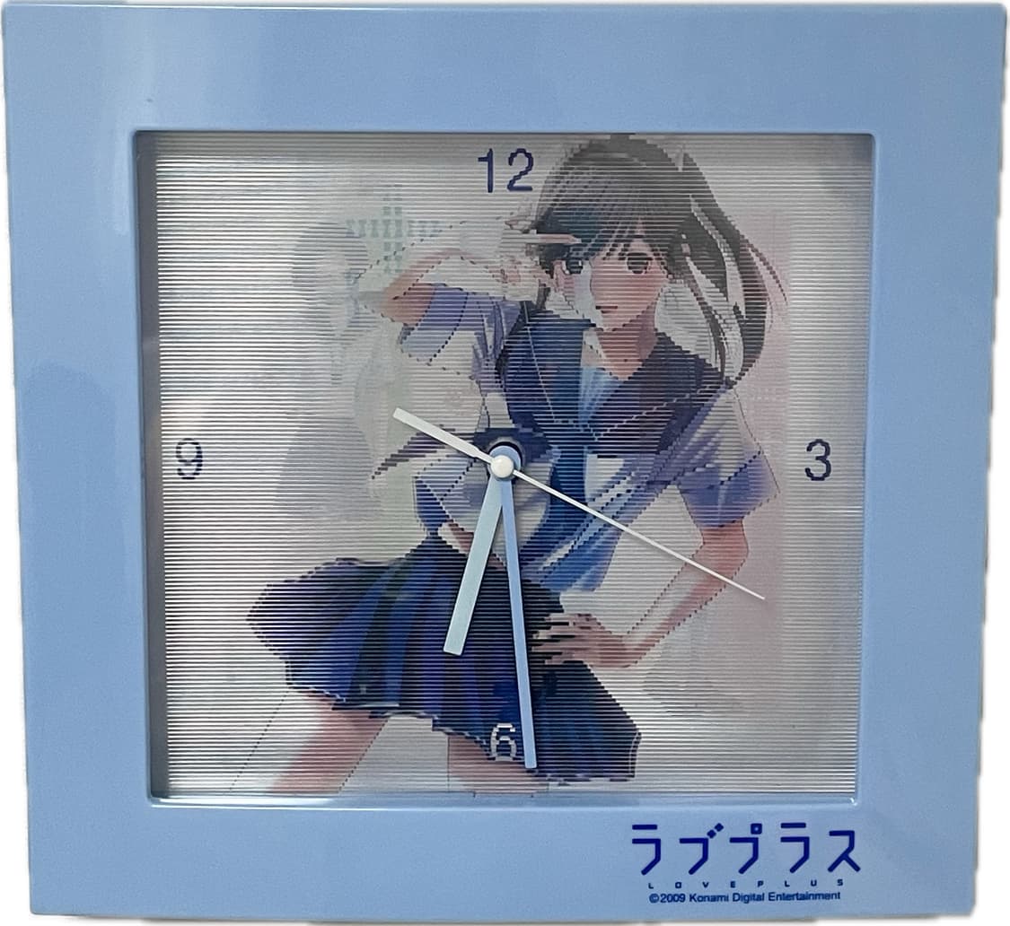 러브플러스 체인징 클럭 고전 시계 벽걸이시계 빈티지시계 고전미소녀피규어 상품이미지2