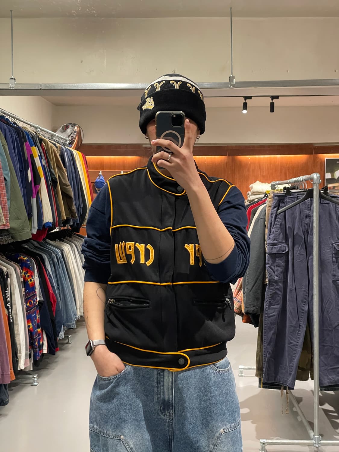 인터크루 올드스쿨 베스트 조끼   상품이미지3