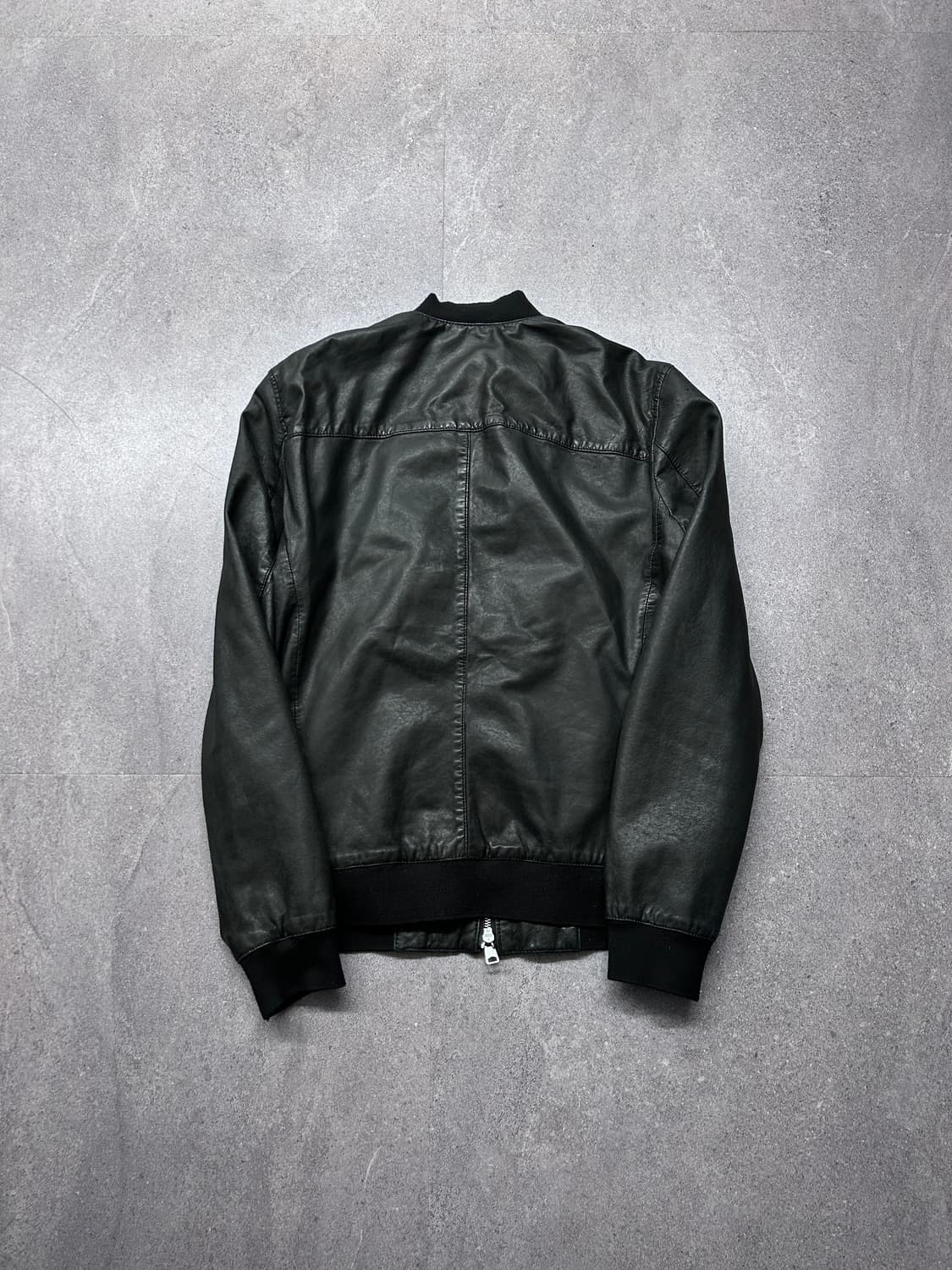 올세인츠 램스킨 봄버 자켓 상품이미지6