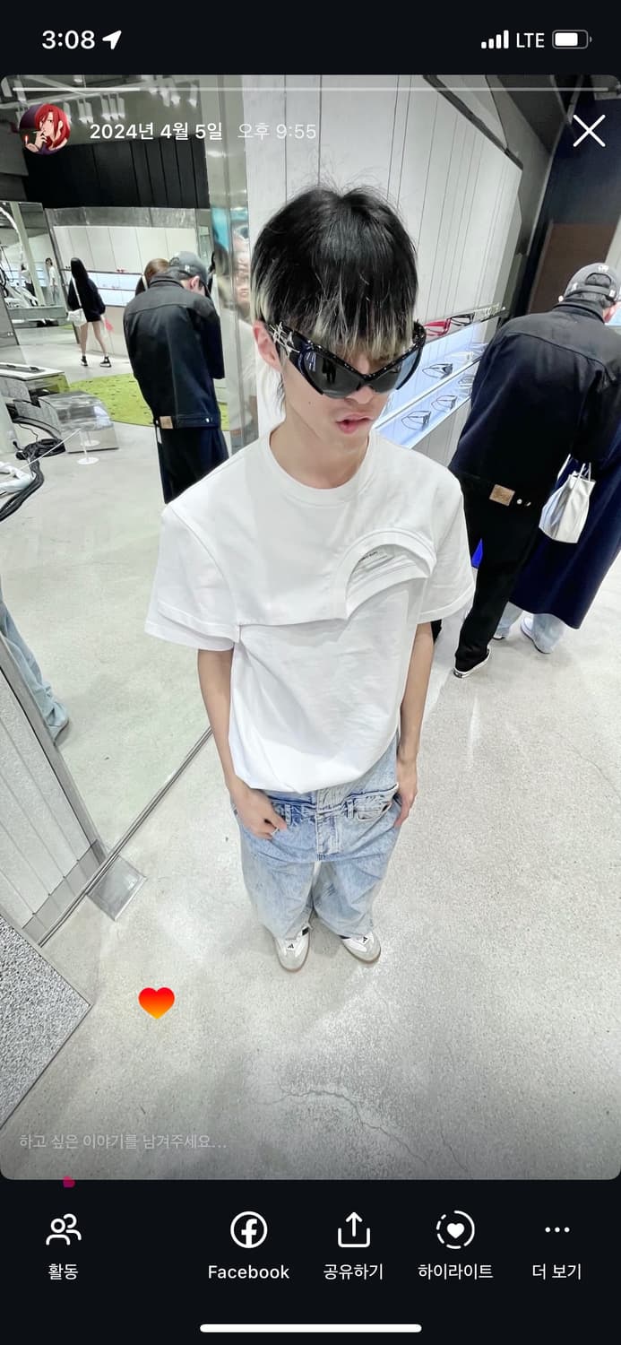 펑첸왕 더블 레이어드 티셔츠 상품이미지4