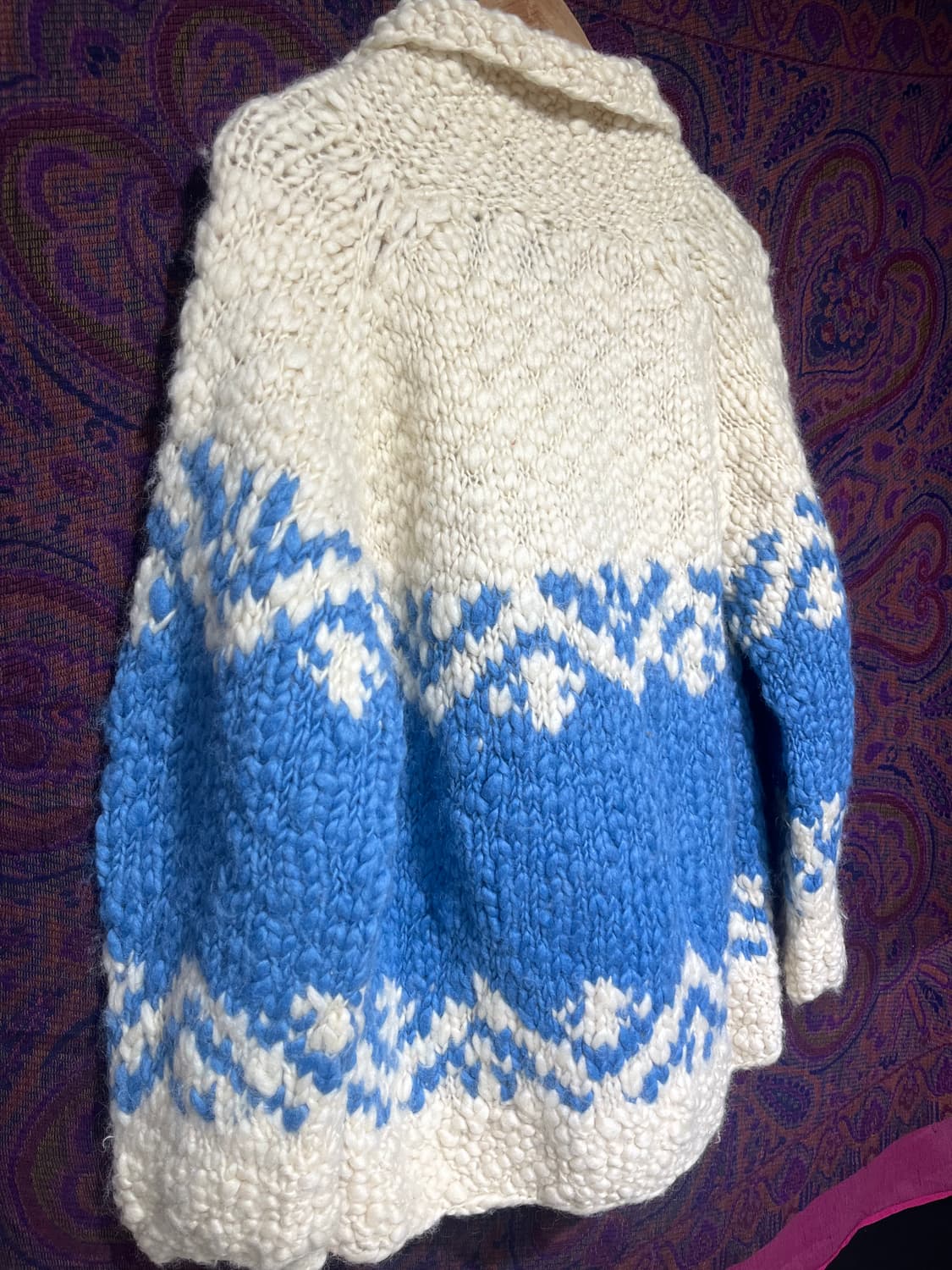 네팔제 코위찬 스웨터 니트 상품이미지9