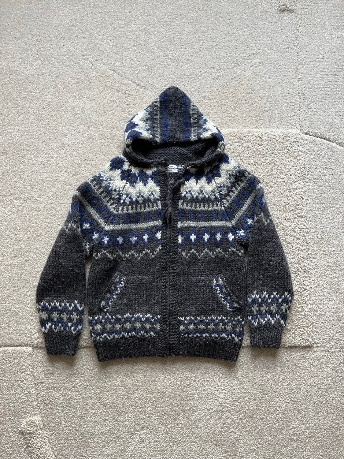 L.B-WORKS 코위찬 니트 후드 (95-103) 상품이미지2