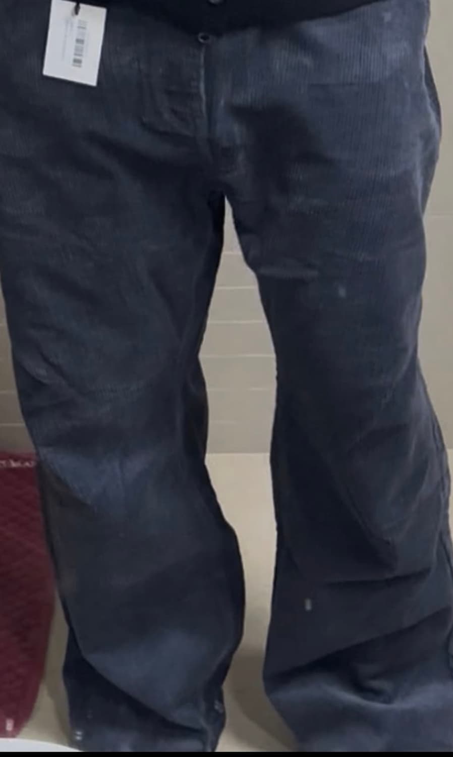 더콜디스트모먼트 코듀로이 팬츠(NAVY L)(최종가) 상품이미지2