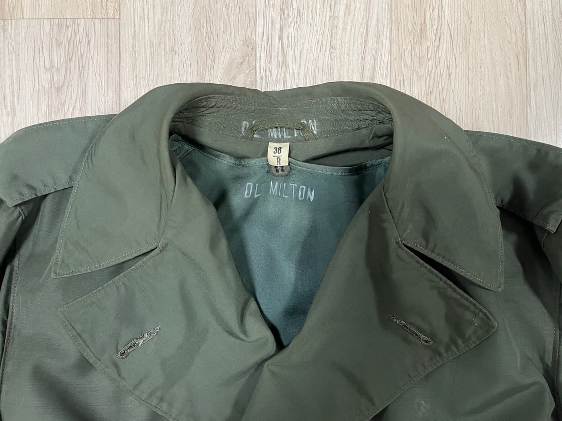 50's 미군 미해병대 6.25 트렌치코트(내피포함) 상품이미지5