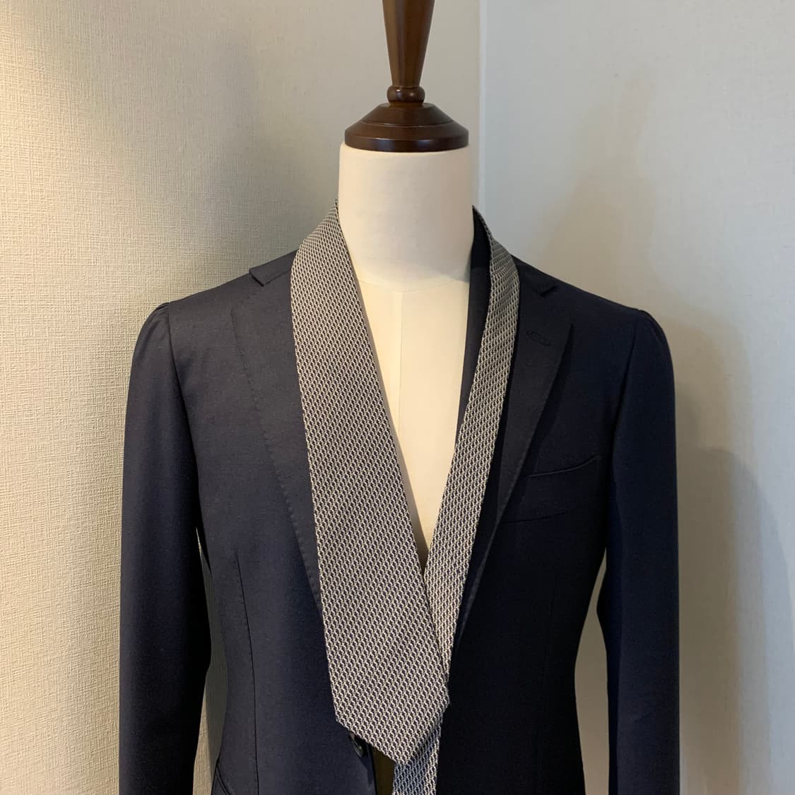 입생로랑(YSL) 모노그램 명품넥타이 A등급 8cm 100실크 상품이미지1