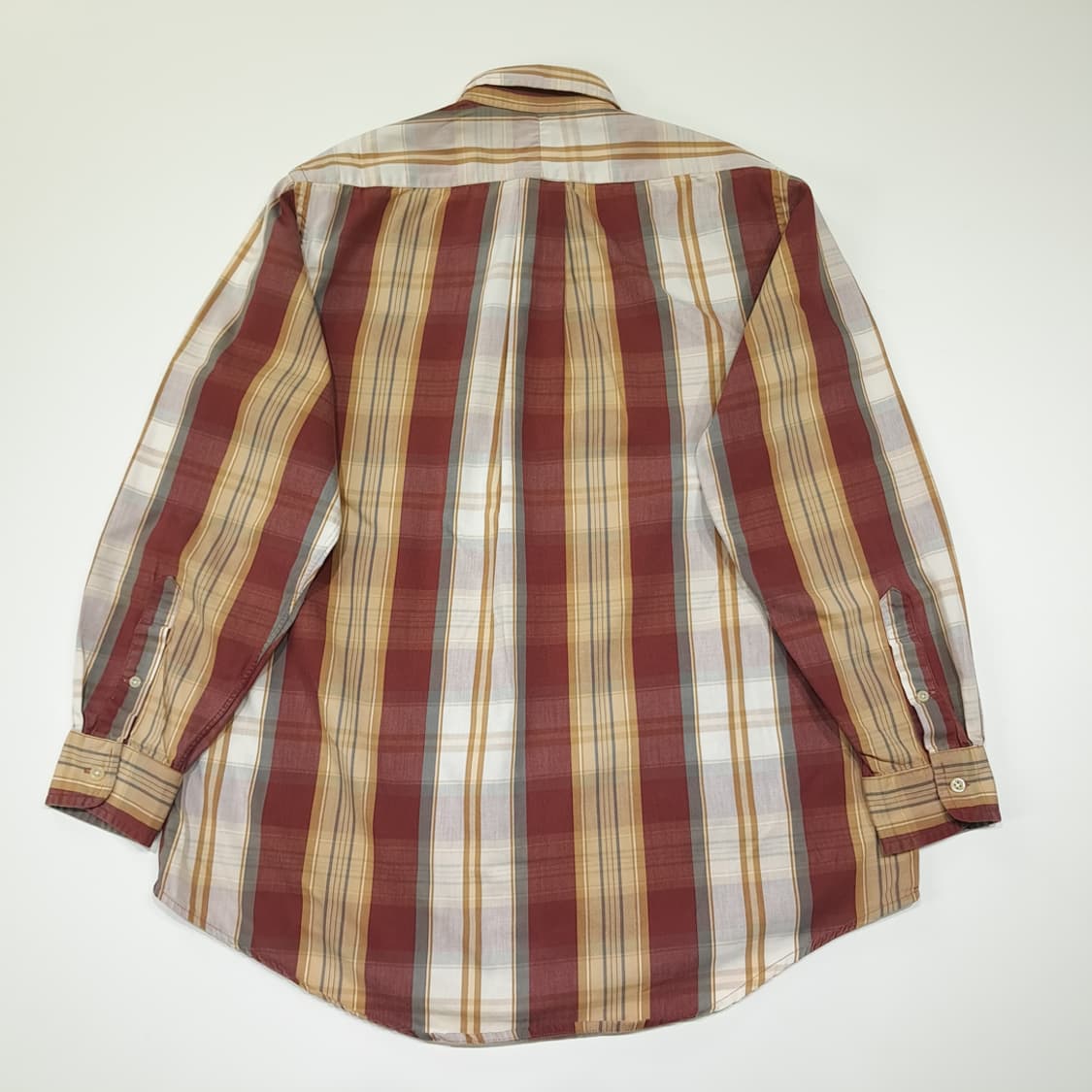 CL894 S 폴로 90s 미국판 브리티시 체크 셔츠 남방 상품이미지6