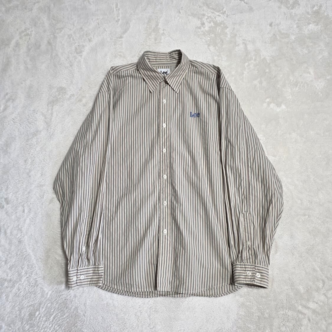 (S)LEE 릴렉시드 스트라이프 셔츠 상품이미지1
