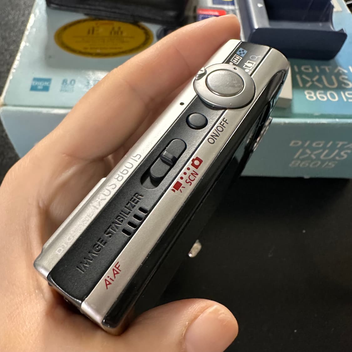 캐논 익서스 860is 빈티지 디카 (작례O) 상품이미지5