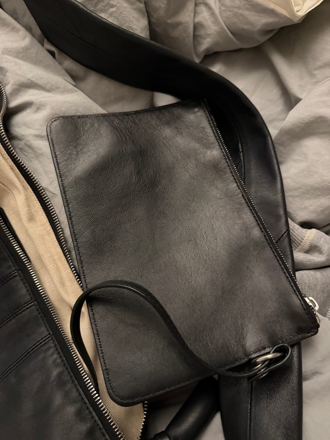 르메르 크루와상백 라지 블랙 상품이미지2