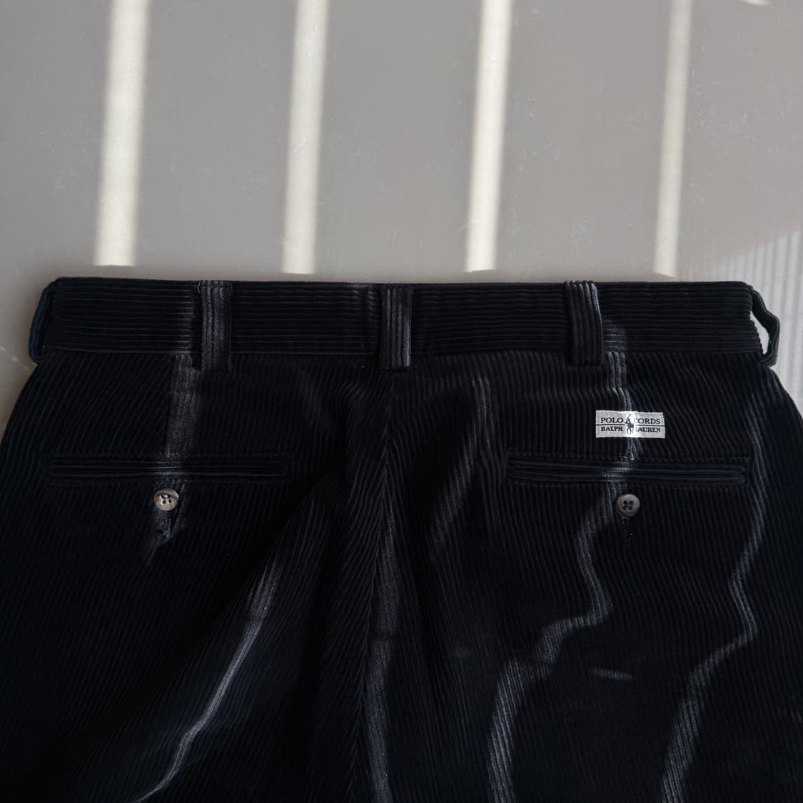 [32] 폴로 빈티지 코듀로이 팬츠 블랙 상품이미지2
