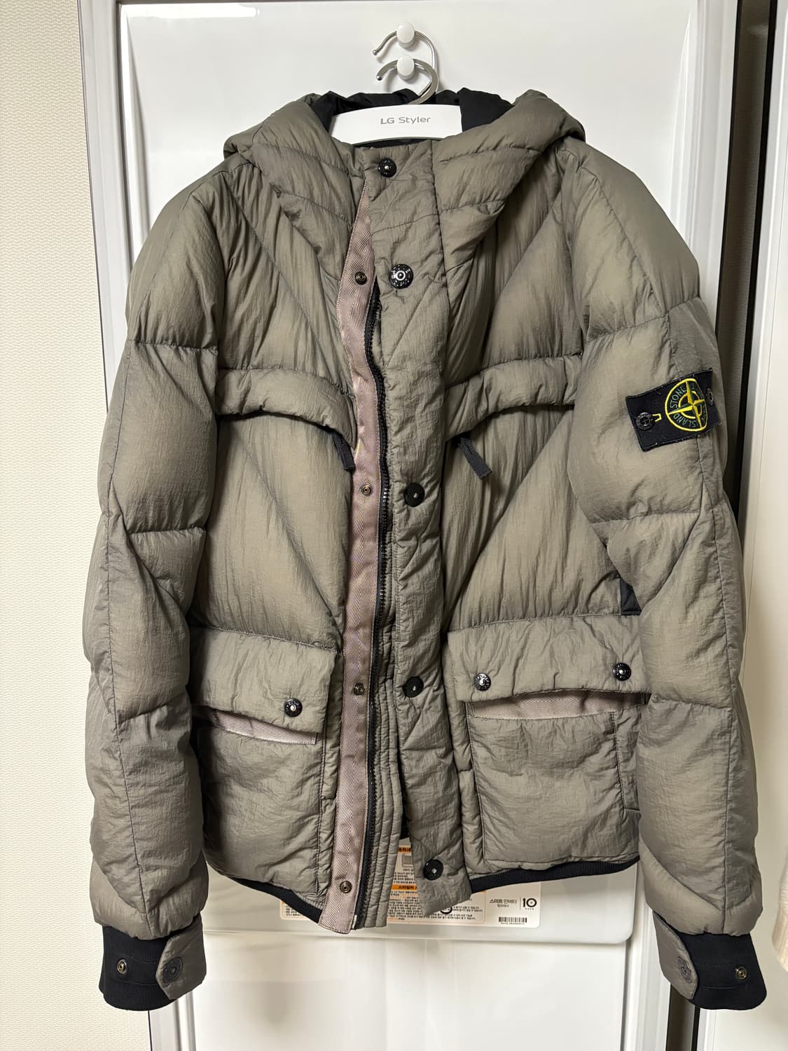 [M]스톤아일랜드 오파크 나일론 텔라 상품이미지1