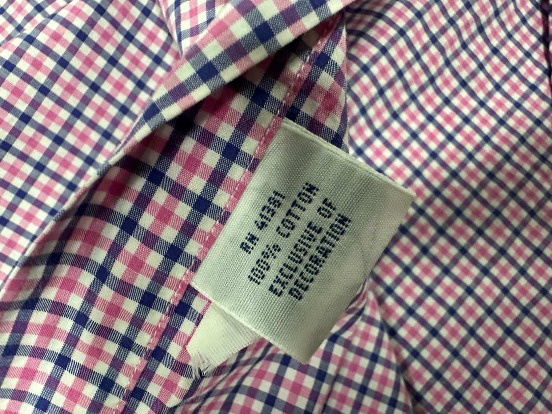 폴로 커스텀슬림핏 체크 셔츠 상품이미지6