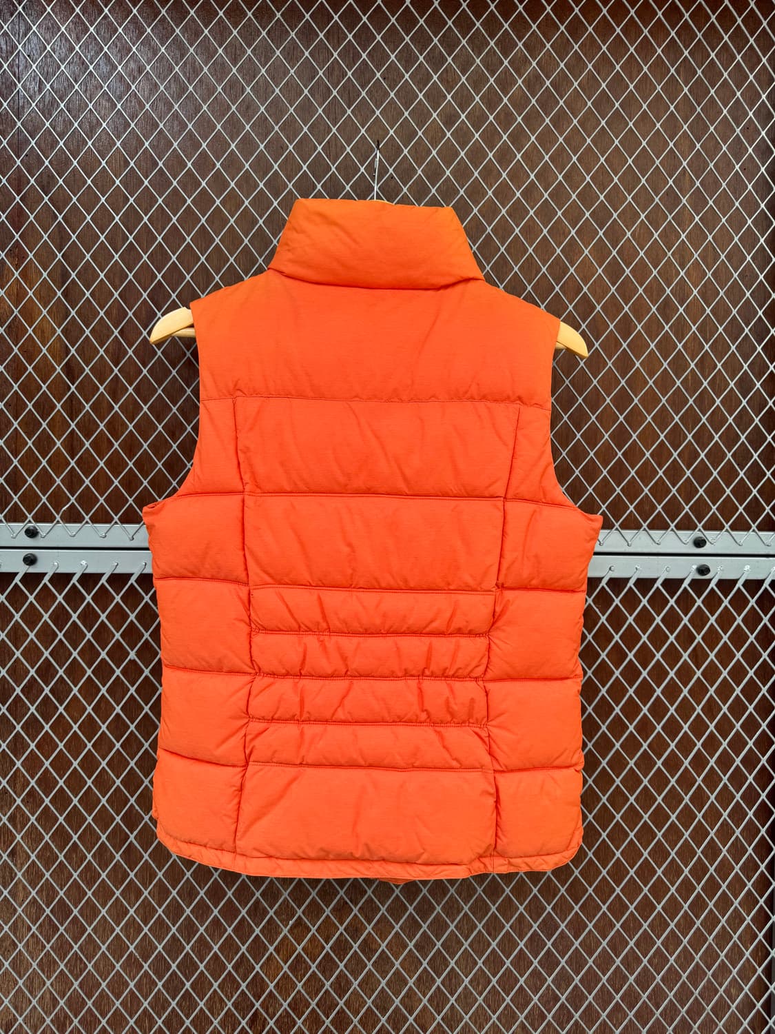 살로몬 오렌지 하이넥 스퀘어 패딩 조끼 베스트 95 상품이미지6