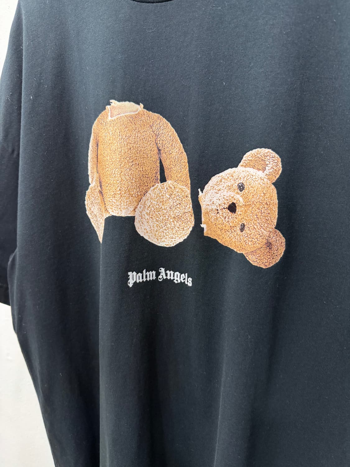정품) 팜엔젤스 백로고 베어 반팔 티셔츠 L 상품이미지4