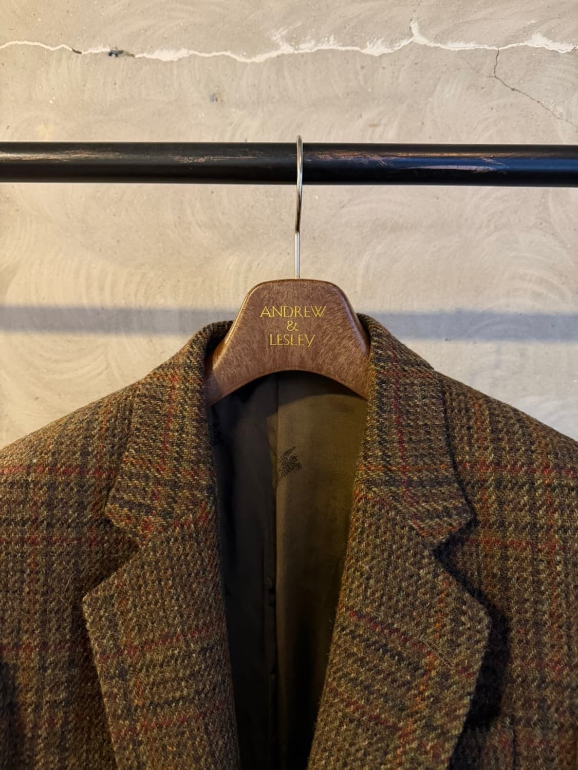 버버리 건클럽체크 트위드 자켓 100 상품이미지7