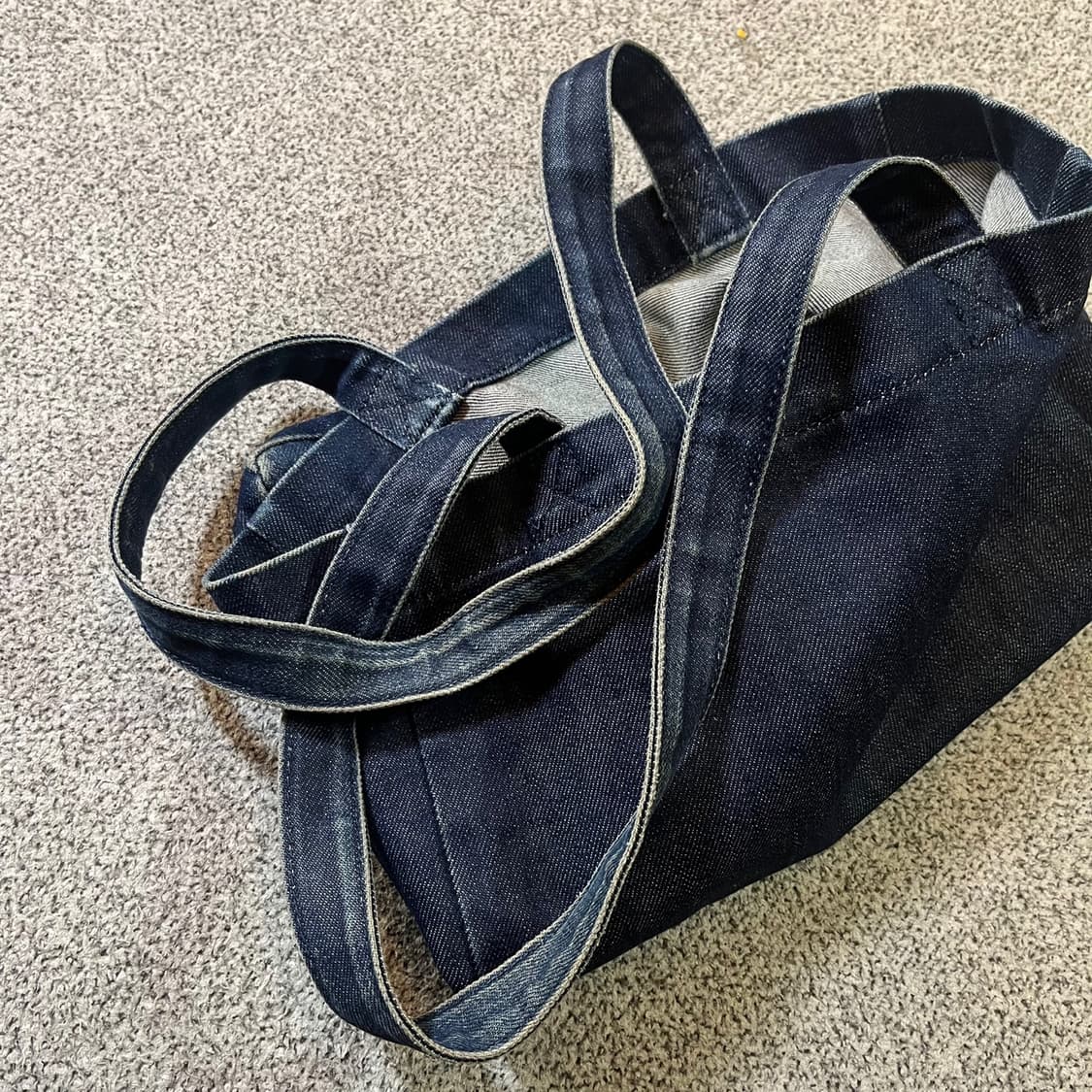 A.P.C. 아페쎄 빅로고 데님 토트백 상품이미지4