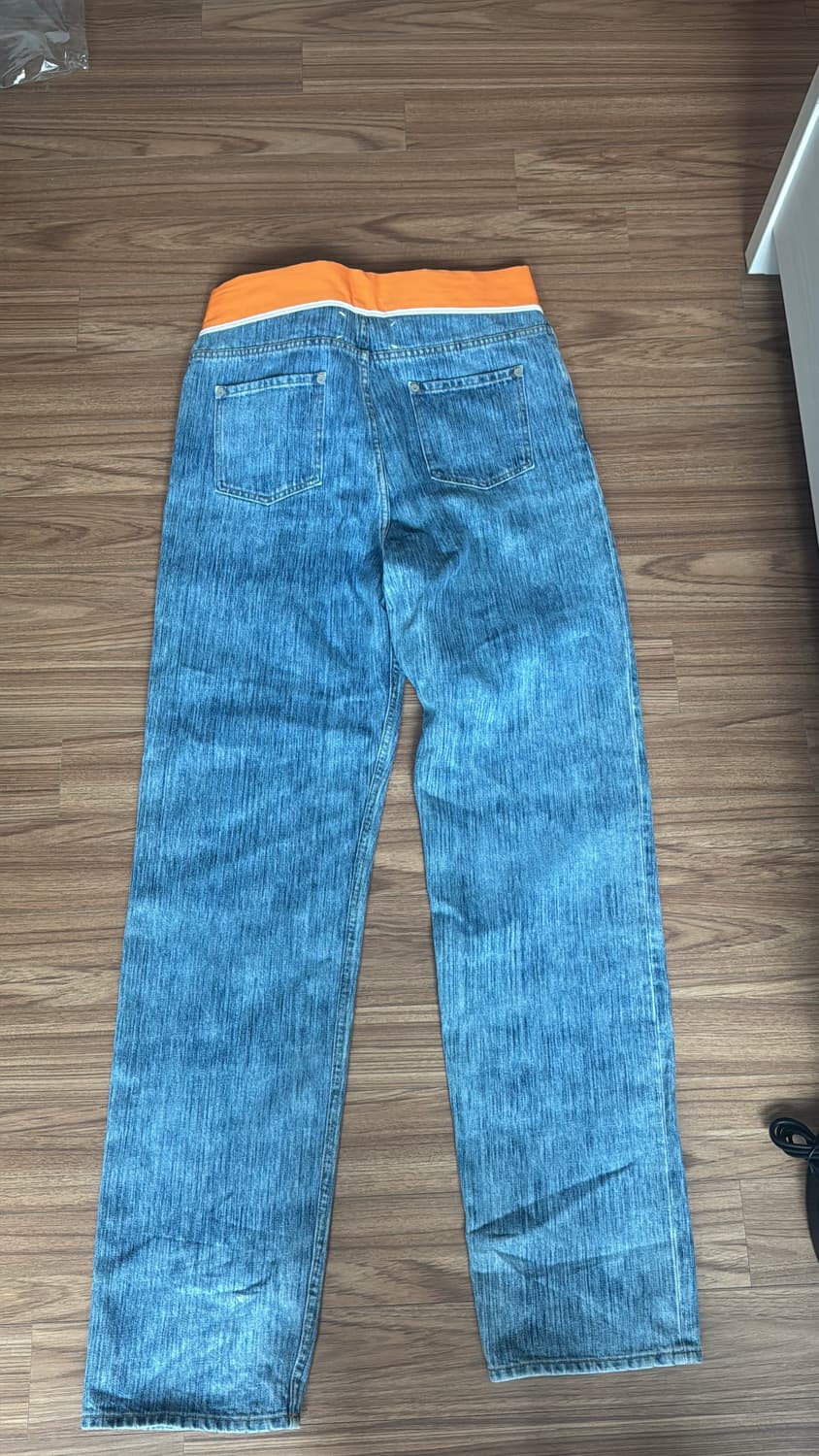 Maison Margiela Contrast Waistband Jeans 상품이미지4