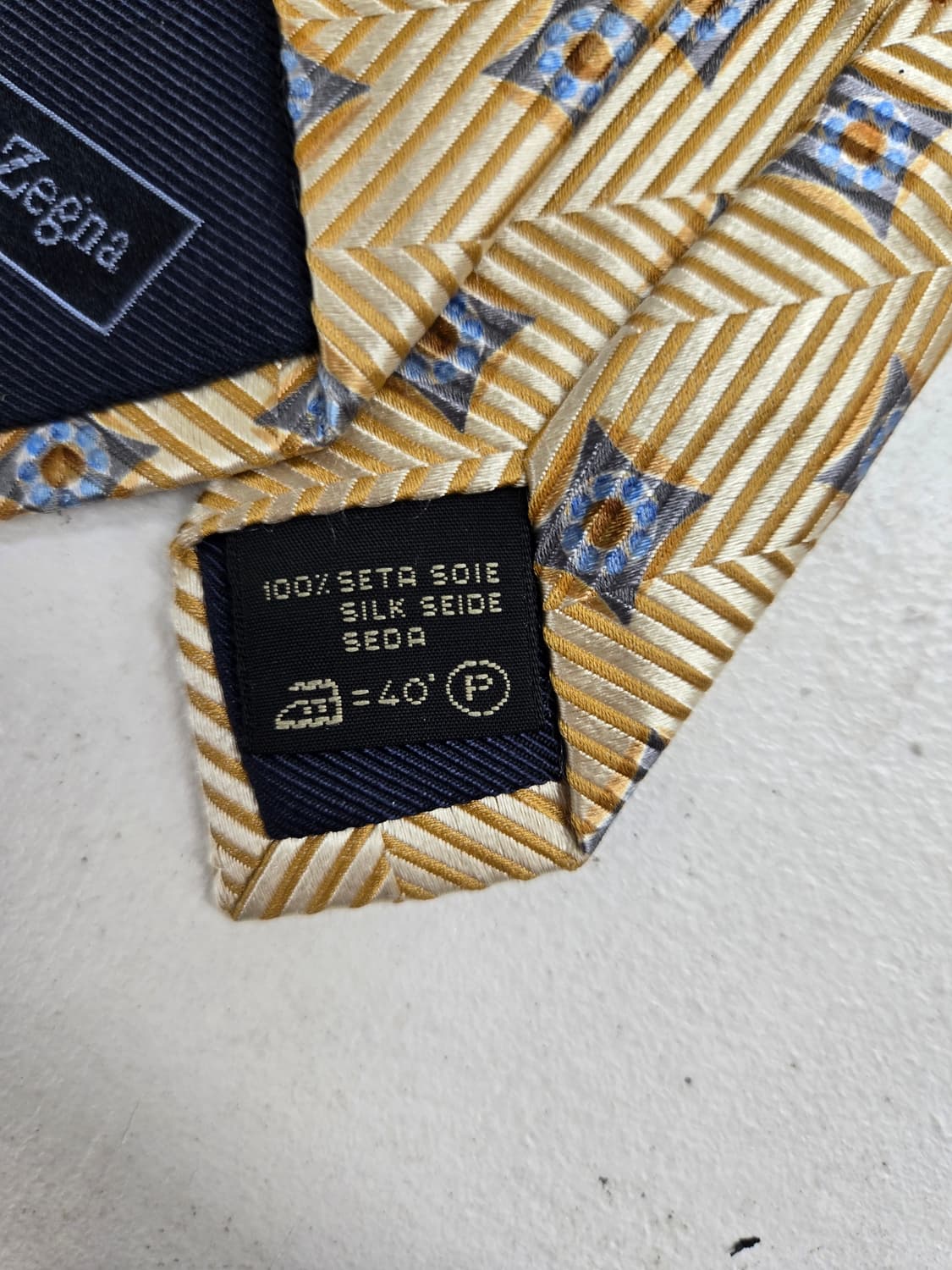 에르메네질도 제냐 패턴 넥타이 상품이미지4