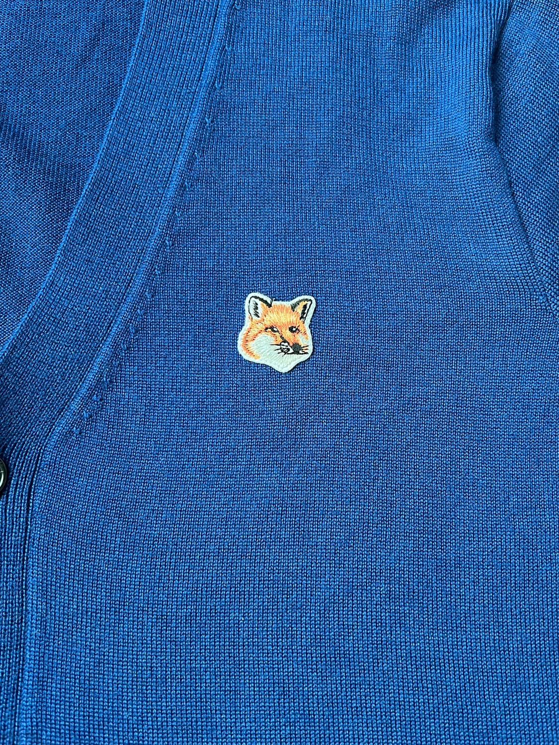 메종키츠네 폭스헤드 울 가디건 상품이미지3