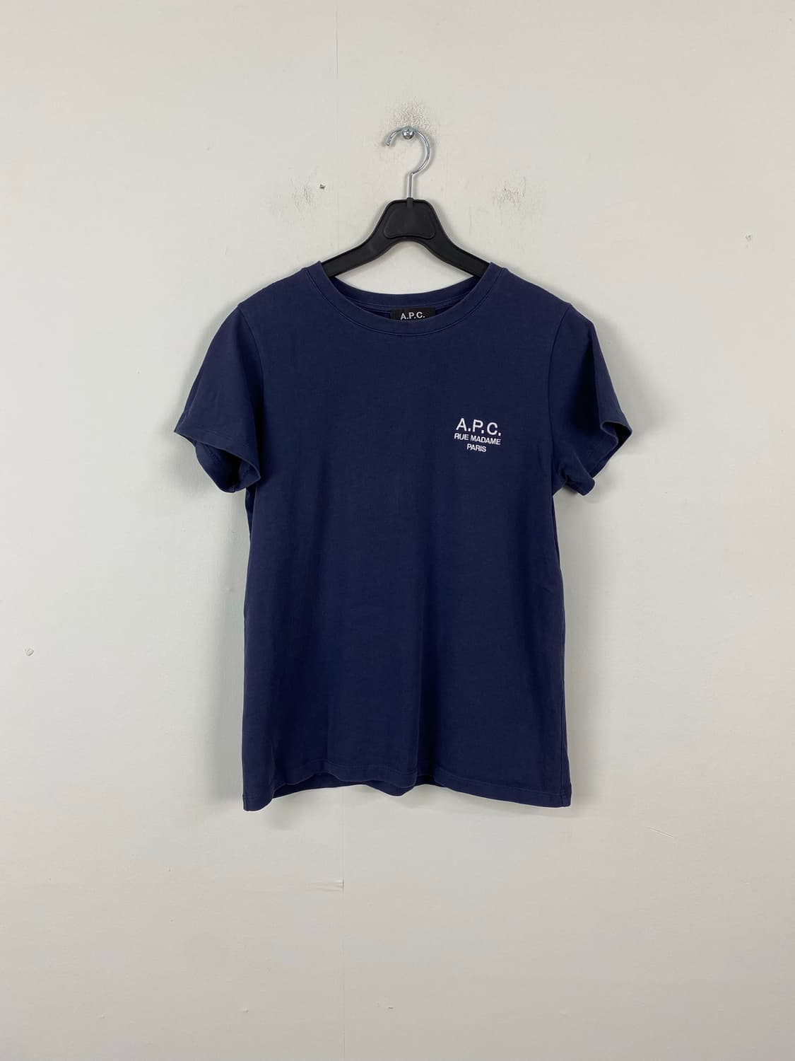 아페쎄 A.P.C 네이비 반팔 티셔츠 S <13> 상품이미지1