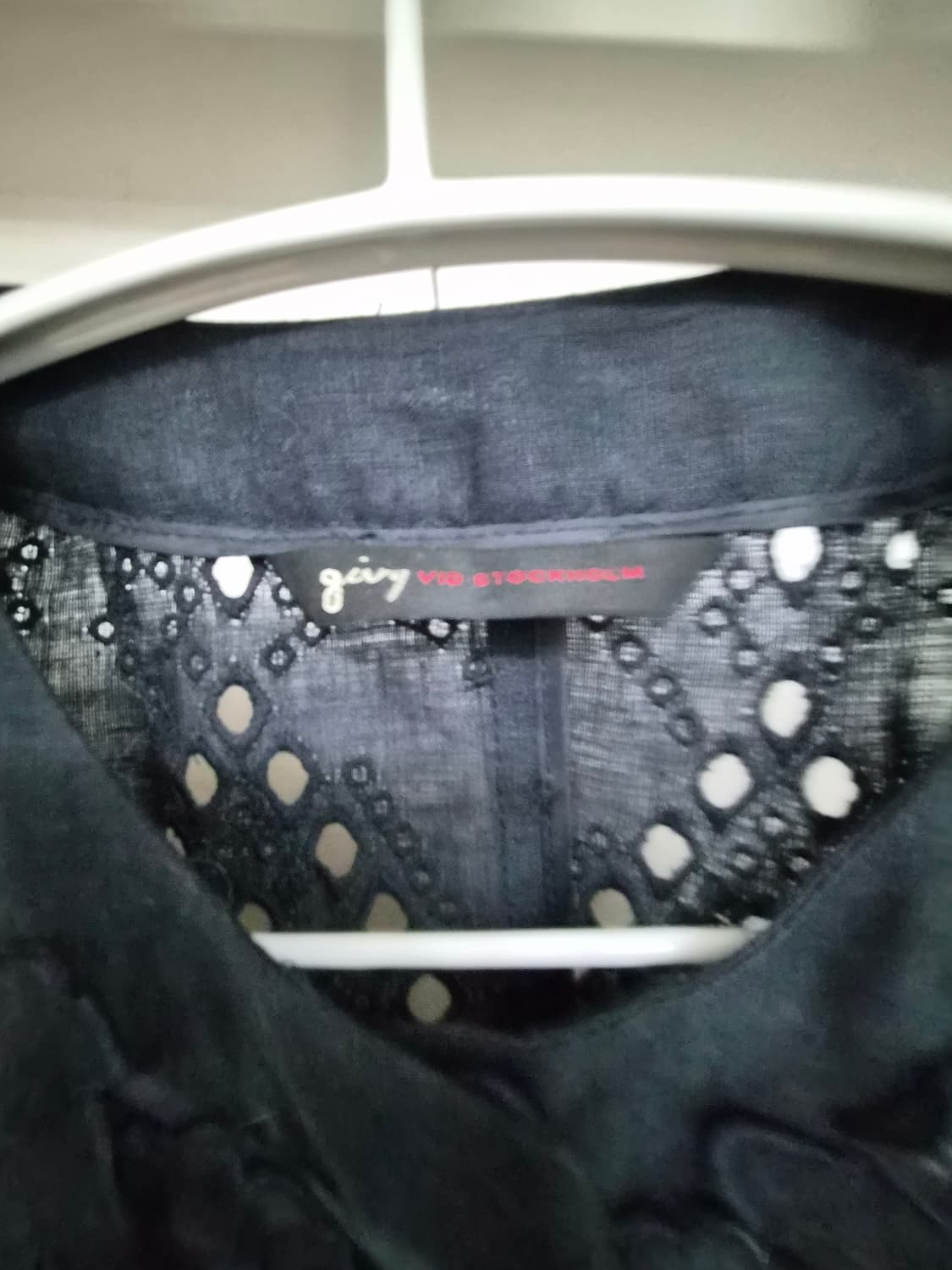 기비 펀칭자수 린넨 자켓 상품이미지8