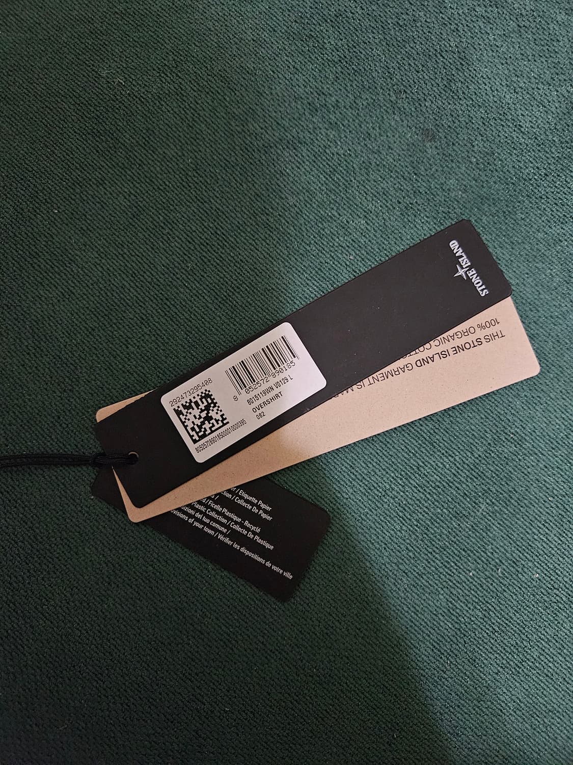 스톤아일랜드 24ss 올드이펙트 오버셔츠 L 상품이미지10