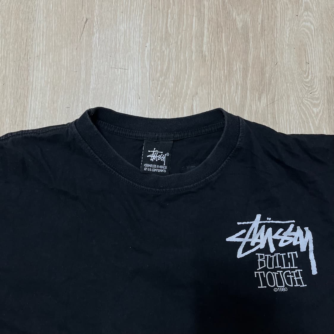 스투시 테디베어 빌트 터프 반팔티 M 상품이미지4