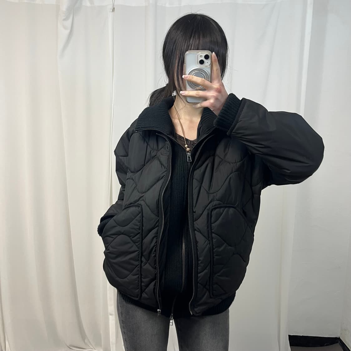 ZARA Quilted Lightweight Padding 상품이미지2