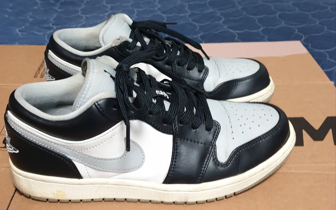 나이키 조던1 로우 블랙 라이트 스모크 그레이 (265) 상품이미지2
