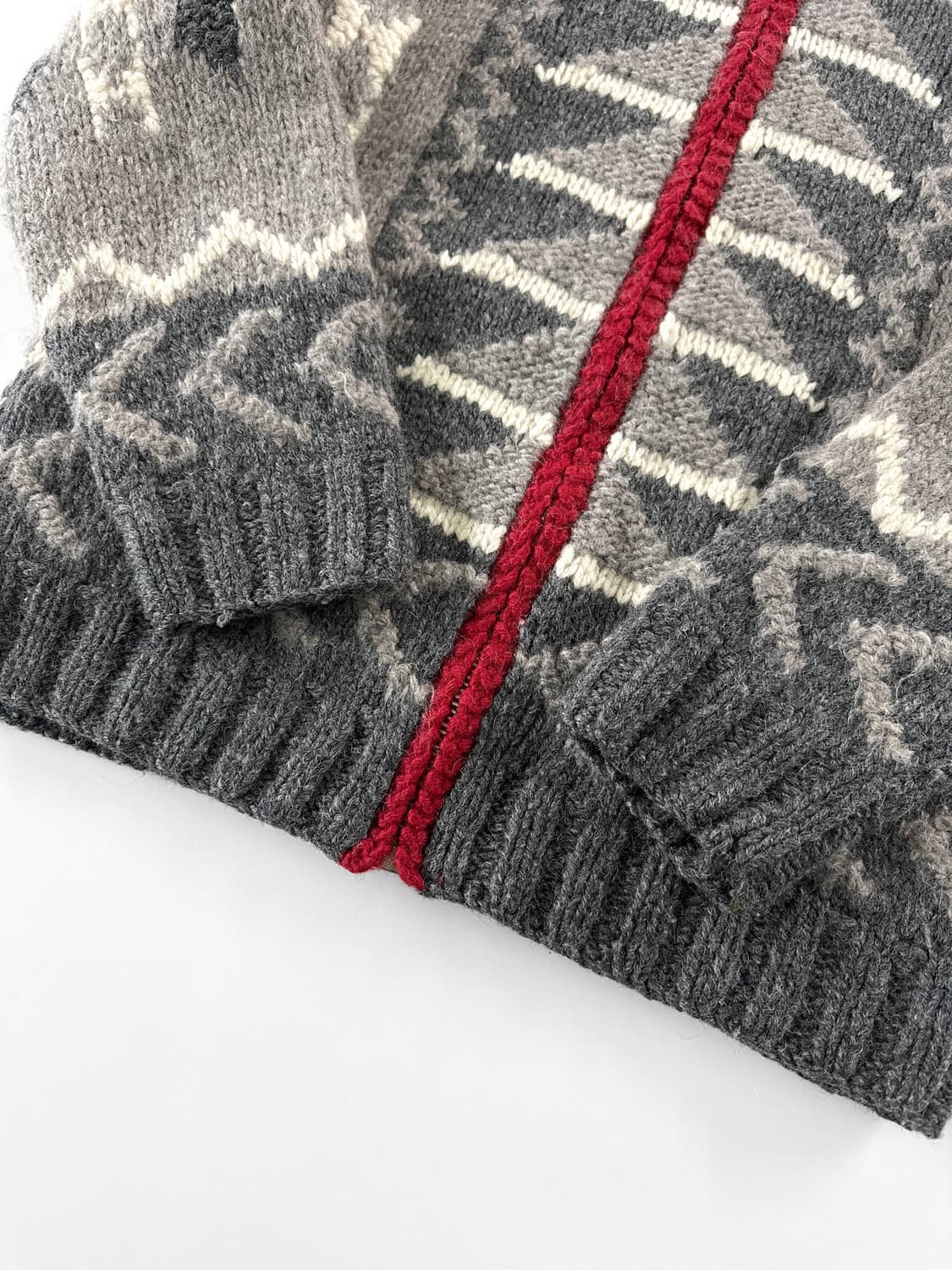 빈티지 패턴 코위찬 스웨터 상품이미지7