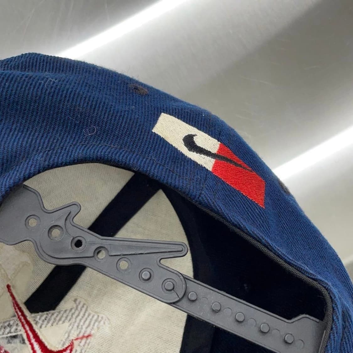 나이키 네이비 스우시 캠프캡 상품이미지4