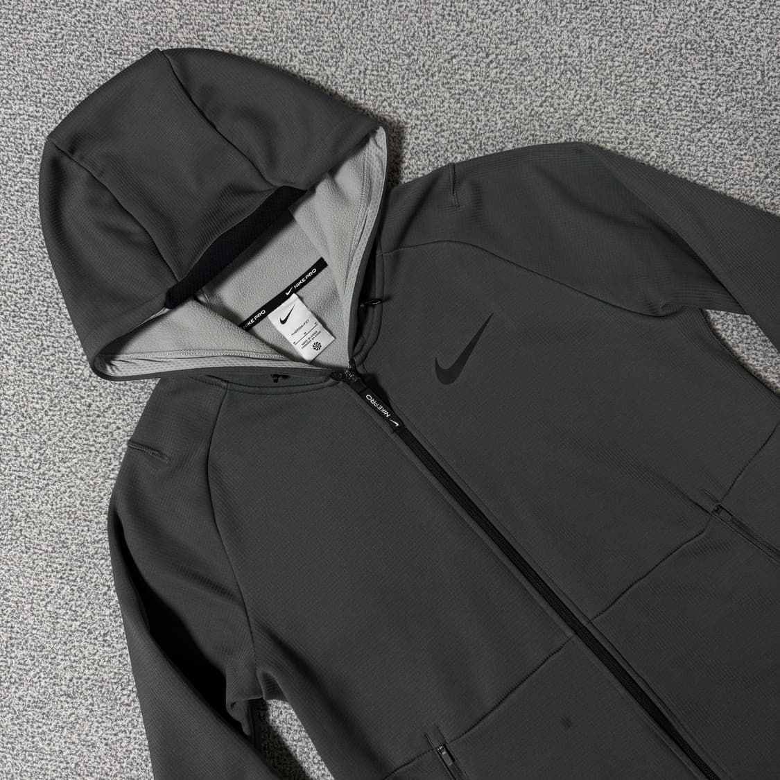 [정가 20만원] 나이키 프로 기모 후드 집업 상품이미지4